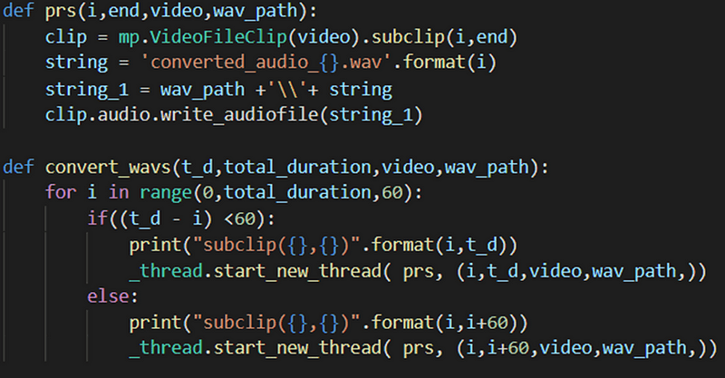 Generating Transcripts and Subtitles out of any youtube video via Python