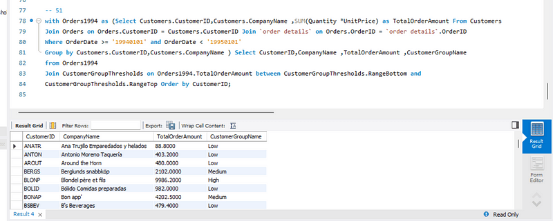 Mastering SQL Through Practice: Exploring Sylvia Moestl Vasilik’s Exercises — Part 8
